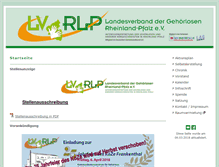 Tablet Screenshot of lv-gl-rlp.de
